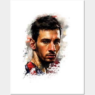 Messi Posters and Art